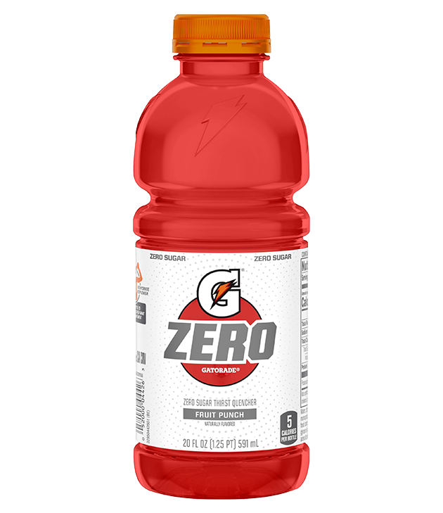 Gatorade Zero Sugar Fruit Punch - 20 oz. | PepsiCo School Source | K-12 ...