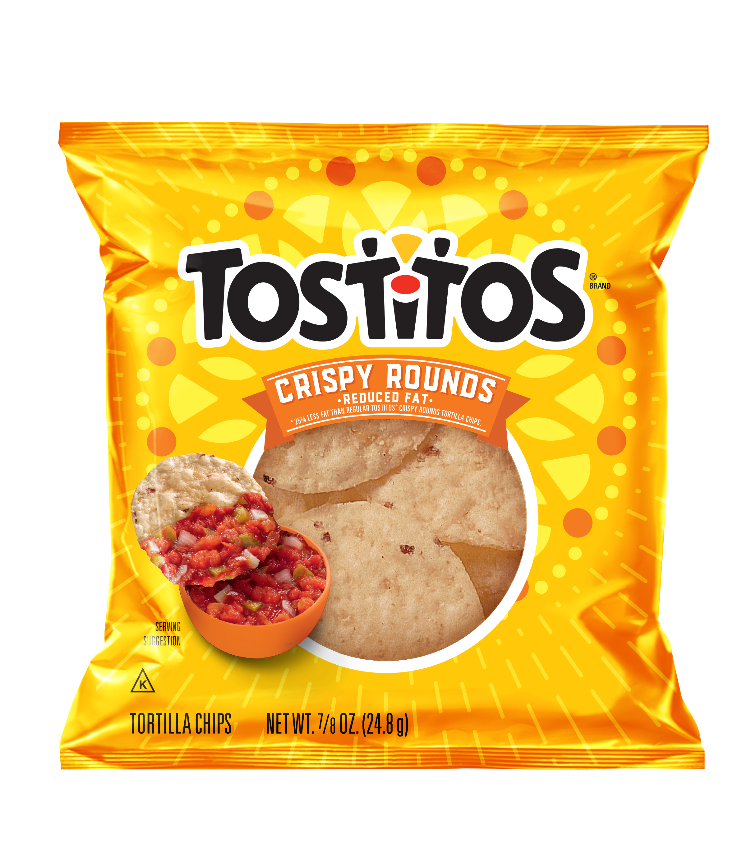 round tortilla chips