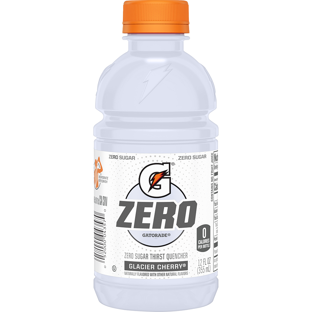 Gatorade Zero Sugar Glacier Cherry 12oz Pepsico School Source K 12 Foodservice 