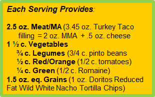 ghost nachos with Doritos serving details