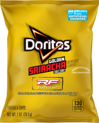 DORITOS® REDUCED FAT TORTILLA CHIPS TANGY GOLDEN SRIRACHA_NO Colors