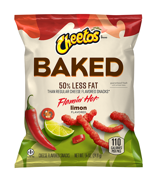 Cheetos® Baked Whole Grain Rich Flamin' Hot® Limon flavored Cheese Snacks