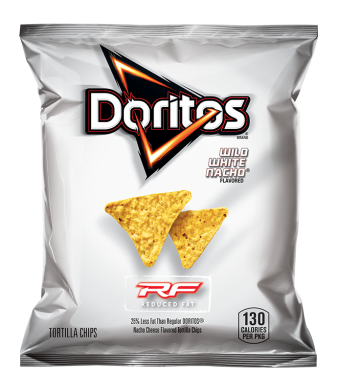 Doritos® Reduced Fat Wild White Nacho® Flavored Tortilla Chips - 1oz.