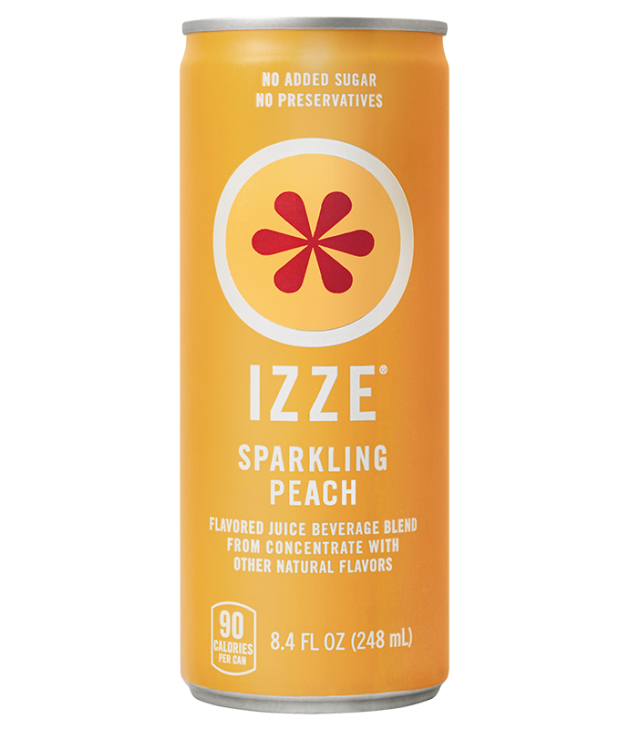 Izze® Sparkling Juice Peach - 8.4oz.