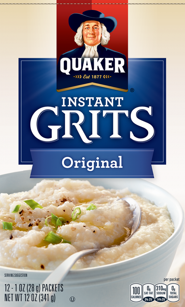 QUAKER ® Instant Grits Original - 1 oz. packets