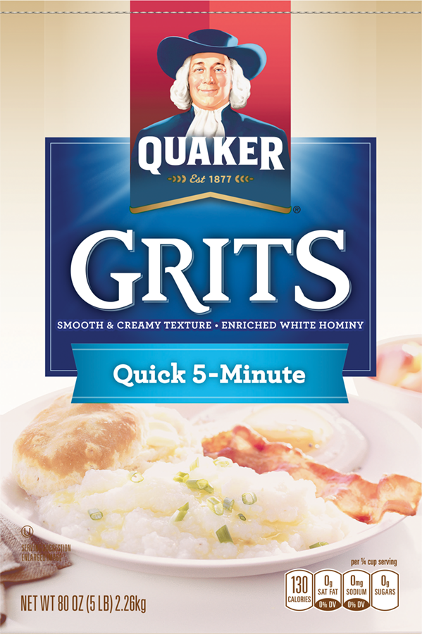 QUAKER® Quick White Grits - 5 lbs.