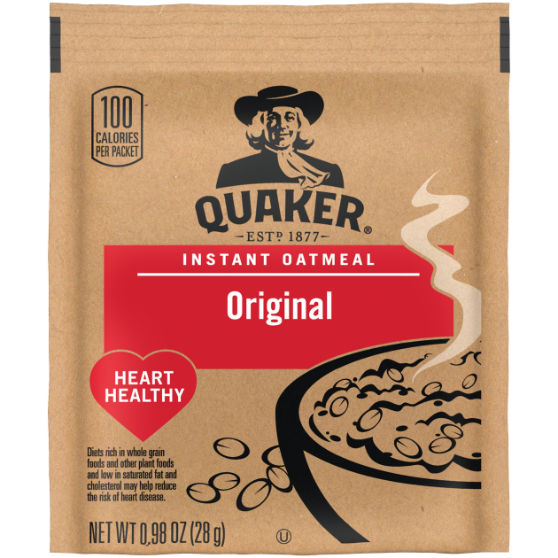 Quaker® Instant Oatmeal Regular Flavor - 1oz.