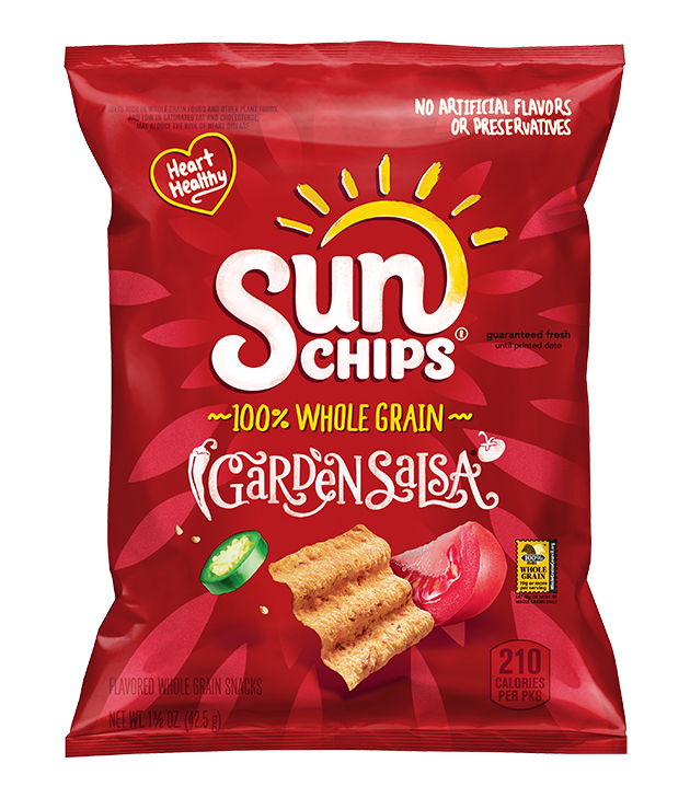 Sunchips® Garden Salsa® Flavored Whole Grain Snacks - 1.5 oz.