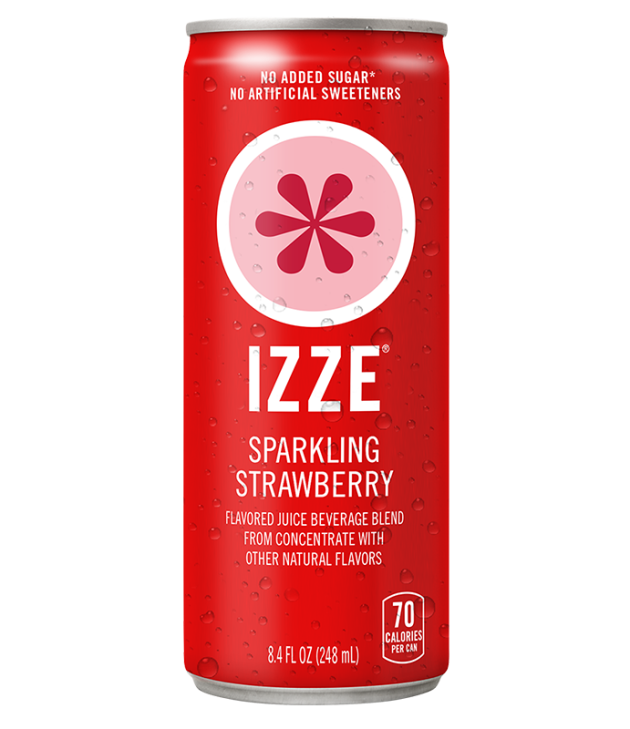 Izze Sparkling Juice – Strawberry 8.4oz