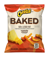 CHEETOS® BAKED WHOLE GRAIN RICH CHEESE FLAVORED SNACKS – CRUNCHY - .875OZ