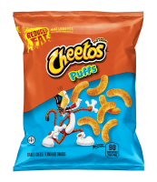 CHEETOS® REDUCED FAT BAKED CHEESE FLAVORED SNACKS – PUFFS - .7OZ.