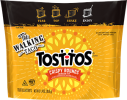 Walking Taco Tostitos® Reduced Fat Crispy Round Tortilla Chips - 1.4oz.
